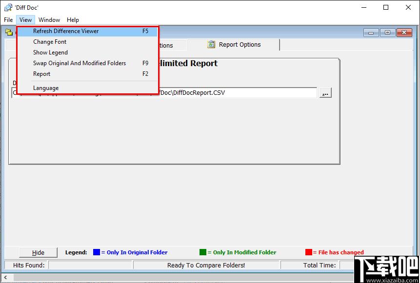 SoftInterface Diff Doc下载,文件对比,文档比较